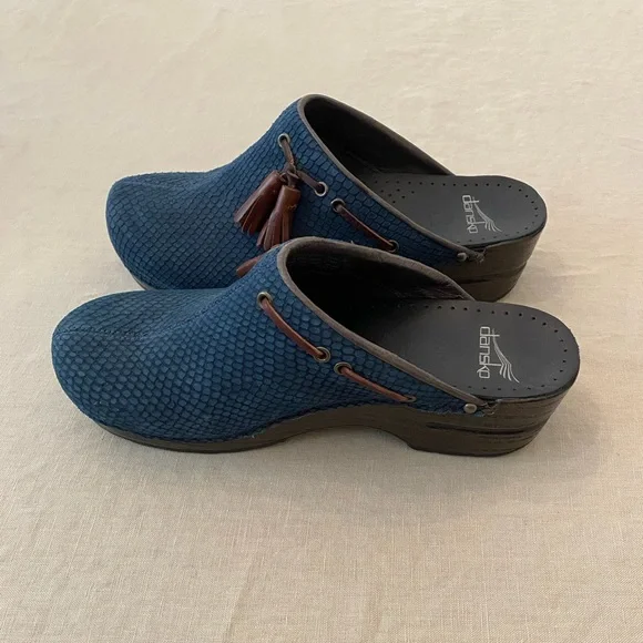 Dansko Shannon Mule Leather Snake Pattern - Picture 4 of 11